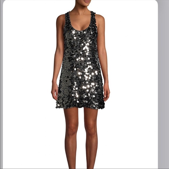 Ramy Brook Dresses & Skirts - Ramy Brook Sequin tank Dress Mini Holiday New Years sparkle glitter bling cindie